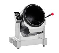 Serie Smart Cooker Robot, Robot Da Cucina A Tamburo Con Funzione Di Inclinazione A 7 Angoli, Tecnologia Di Mescolamento A 360°, Pentola In Acciaio Inox Da 1,5 Kg, Robot