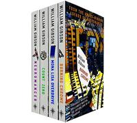 Serie Sprawl Collezione completa di 4 libri di William Gibson (Neuromancer, Count Zero, Mona Lisa Overdrive e Burning Chrome)