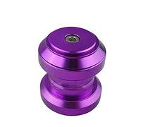 Serie Sterzo 3. 4MM. Colonna dello sterzo della cuffia del cuscinetto della bici della mountain bike CNC. Auricolari esterni senza fili Stelo a cartuccia sigillata Serie Sterzo Mtb ( Color : Purple )