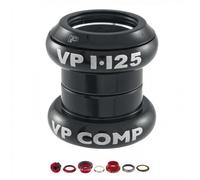 Serie Sterzo A-Head 1 1/8 Nero Calotte Esterne EC34/28.6 EC34/30 per Bici
