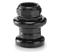 Serie Sterzo Filettata Nera 1 1/8 Acciaio 28.6mm per Bicicletta