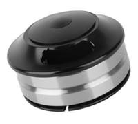 Serie Sterzo for Bici in Lega di Alluminio 1-1/8 Modello Integrato Senza Filettatura con Passaggio Cavo Freno Interno Compatibile for Tubo Sterzo da 52-52mm Doppi Cuscinetti(A)