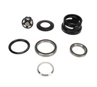 Serie sterzo per bici Serie sterzo in lega di alluminio Accessorio cuscinetto con dado a stella per canotto conico da 44-49,7 mm per parti di bici forcella anteriore da 1,5 pollici