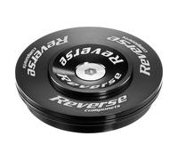 Serie Sterzo Reverse Twister Top Cup Nero 1.5-1 1/8 (ZS49-28.6) con Cuscinetti Sigillati