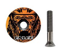 Serie Sterzo Set ciotola in fibra di carbonio con vite cuffia bici stelo coperchio superiore for tubo forcella anteriore da 28,6 mm accessori ciclismo parti bici MTB Serie Sterzo Mtb(Headset Cover H)