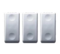 Serie System White Gewiss Dispositivi Modulari per Impianti Civili e Commerciali (Interruttore Unipolare 16A, Pezzi 3)