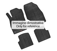 SERIE TAPPETI IN GOMMA SPECIFICI, SMART FORTWO, DAL 11/2014 NEW , SET 2 PEZZI