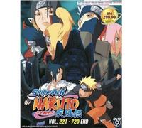 SERIE TV COMPLETA VOL.221-720 END NARUTO SHIPPUDEN ANIME DOPPIATA IN INGLESE