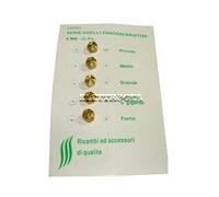 SERIE UGELLI 5MB GPL PER FORNELLO PARKER GPL