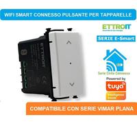 MODULO TAPPARELLE CONNESSO SMART WIFI APP TUYA 1P 240V COMPATIBILE VIMAR PLANA