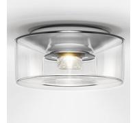 Serien Lighting serien.lighting Curling M soffitto 2.700K vetro chiaro Serien Lighting
