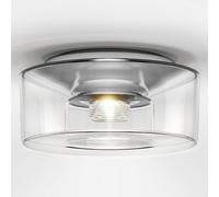 Serien Lighting serien.lighting Curling S Plafoniera 2.700K Vetro trasparente Serien Lighting