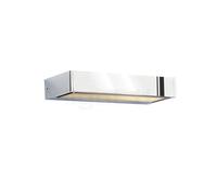 Serien Lighting SML Lampada da parete, corpo cromo lucido/vetro satinato - 17 cm