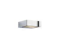 Serien Lighting SML Lampada da parete, corpo cromo lucido/vetro satinato - 8,5 cm