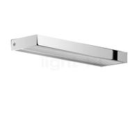 Serien Lighting SML² Lampada da parete LED, corpo alluminio lucidato/vetro nero - 30 cm - 3.000 K - DALI
