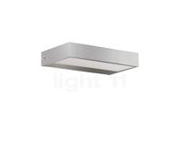 Serien Lighting SML² Lampada da parete LED, corpo argento/vetro satinato - 15 cm - 2.700 K - commutabile