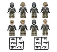 (Series1Set)Kit Mini Mattoni Forze Speciali Con Giocattoli Per Collezionisti E Costruttori