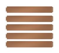 Serina Bordo del prato, Marrone, 100 x 14 cm 5 metri