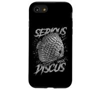 Serio riguardo ai pesci Discus Acquariofilo custode di pesci Custodia per iPhone SE (2020) / 7/8