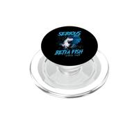 Serio riguardo al custode di pesci d'acquario Betta Fish dal PopSockets PopGrip per MagSafe