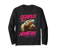 Serio sui monitor di Savannah dal 1986 Maglia a Manica