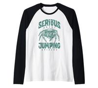 Serio sul Salto di Ragni per Animali Domestici Maglia con Maniche Raglan