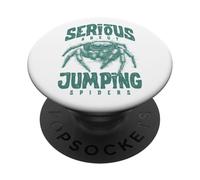 Serio sul salto di ragni per animali domestici PopSockets PopGrip Adesivo