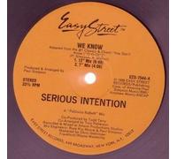 Serious Intention - We Know - Easy Street Records - EZS-7544