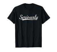 Seriously Vintage Inspired Throwback Varsity Classic Style Maglietta