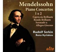 Rudolf Serkin – Mendelssohn: Concerti per pianoforte n.1 e n.2 – CD – Alto