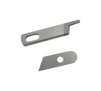 SERMALOER 1SET #550449+412585 coltello inferiore e superiore compatibile con Singer 14CG754, 14SH744, 14U544, 14U554, 14U555, 14U557, HD0400S, Pfaff 4762 (Hobbylock), 4772 (Coverlock), Hobbylock 2.0