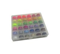 SERMALOER Marca 1 scatola (36 bobine preavvolte in plastica multicolore) #X52800050 compatibile con Babylock, Brother, Bernette, Janome, Kenmore, Elna, Pfaff, Singer Class 15