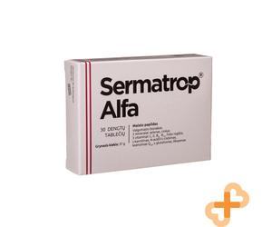 SERMATROP Alfa Supporti Normale Spermatogenesis Fertilità Riproduzione 30 Tablet