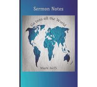 Sermon Notes: 52-Week Inspirational Men's Notebook to Record Scripture and Reflect What God is Speaking to Your Heart