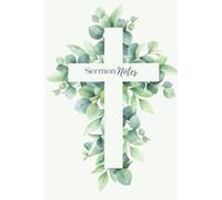 Sermon Notes: Church Journal | 52-Page Guided Reflection for Faith and Growth | Journal for Women | Reflect on Weekly Sermons | Scripture Notebook | Gift for Christian Women