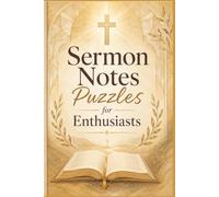Sermon Notes Puzzles for Enthusiasts: 60 Inspiring Biblical Word Search Puzzles for Christian Readers, Church Groups, and Bible Study Enthusiasts - Portable 6x9 Travel Size