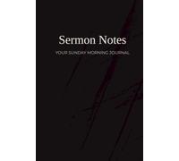 Sermon Notes: Your Sunday Morning Journal - Slate Edition