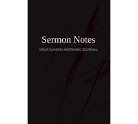 Sermon Notes: Your Sunday Morning Journal - Slate Edition
