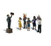 Sermon on the Crate HO Scale Woodland Scenics