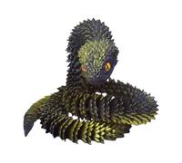 Serpente 3D - Creatura Stampata Flessibile, Giocattolo Da Scrivania E Ornamento Per La Casa | Caratteristica Struttura Corporea Articolata, Scopo Divertente Interattivo, Utilizzo Del Display Des