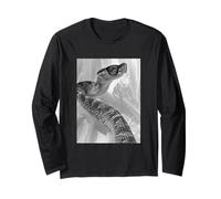 Serpente a sonagli con Occhiali da Sole Cool Reptile Animal Photo Booth Maglia a Manica