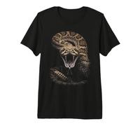 Serpente a sonagli Viso Foresta Fauna Selvat Maglietta Premium
