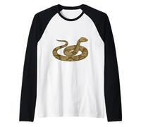 Serpente a Testa di Rame Maglia con Maniche Raglan
