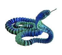 Serpente animale stampato 3D giocattoli serpente 3D divertenti animali in , giocattoli serpente giocattolo antistress per la decorazione della scrivania articolati stampati