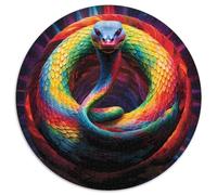 Serpente Arcobaleno|Stile artistico fantasy| Puzzle Divertenti Per Tutta La Famiglia 1000pcs (67.5x67.5cm) Adulti
