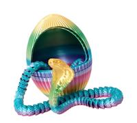 Serpente con stampa 3D, di drago stampato in 3D Ornamento articolato per | Ornamento giocattolo serpente Accessorio da scrivania per la camera dei ba