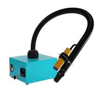 Serpente d'Aria Ionico Antistatico, Pistola Ad Aria Ionizzata, Flusso d'Aria Regolabile, Eliminatore di Elettricità Statica Industriale a Doppio Tubo con Rilevamento Automatico
