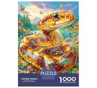 Serpente del grano Puzzle 1000 Pezzi, Jigsaw Puzzle Ad Alta Difficoltà Regali Per Adulti E Adolescenti, Home Giochi 52x38cm/1000pcs