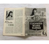 Serpente del Nilo Rhonda Fleming William Lundigan 1953 programma cinematograf...