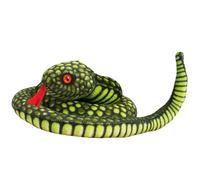 Serpente di peluche verde chiaro 100 cm